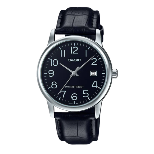 Casio Black Dial Gents Watch - MTP-V002L-1BUDF