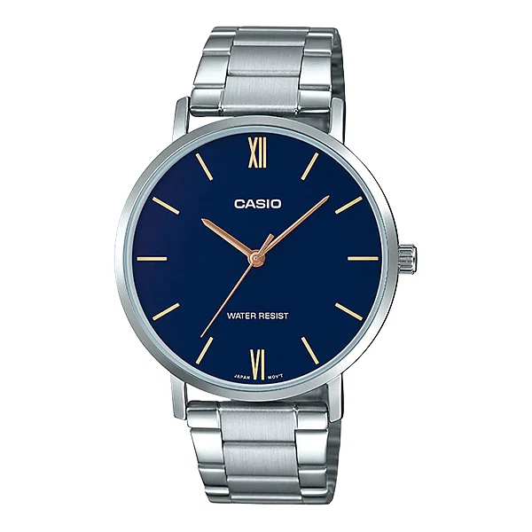 Casio Blue Dial Gents Watch - MTP-VT01D-2BUDF