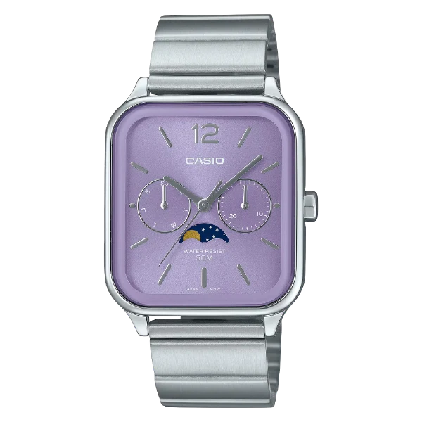 Casio Purple Dial Gents Watch - MTP-M305D-6AVDF
