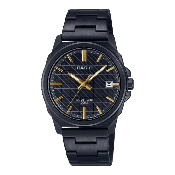 Casio Black Dial Gents Watch - MTP-E720B-1AVDF