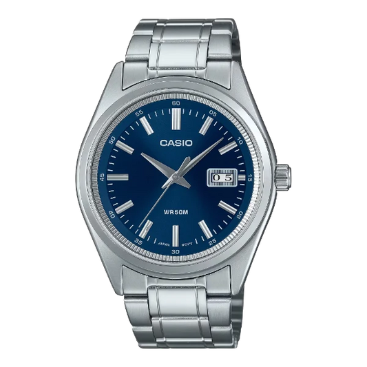 Casio Blue Dial Gents Watch - MTP-B180D-2AVDF