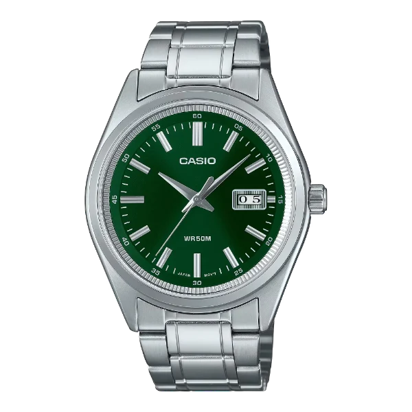 Casio Green Dial Gents Watch - MTP-B180D-3AVDF