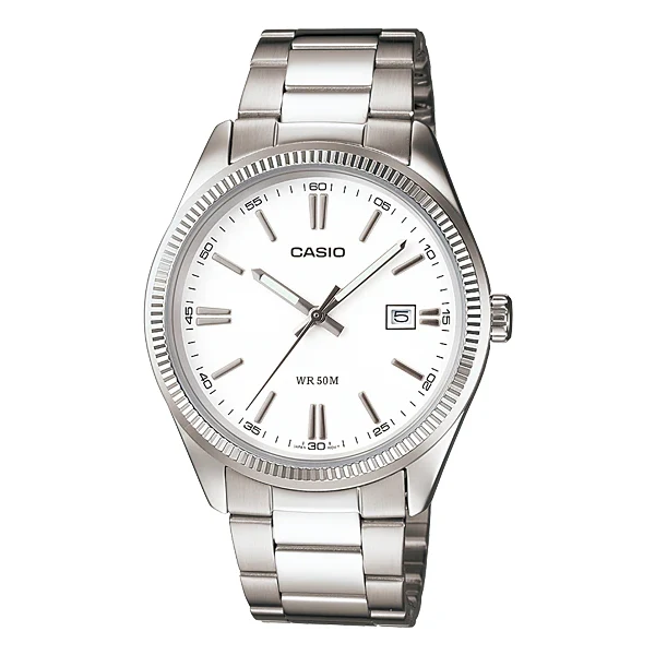Casio White Dial Gents Watch - MTP-1302D-7A1VDF