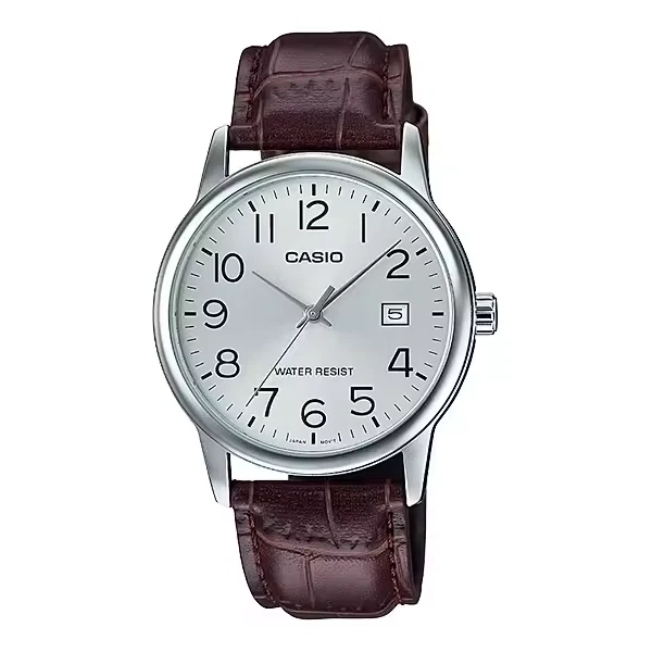 Casio Silver Dial Gents Watch - MTP-V002L-7B2UDF