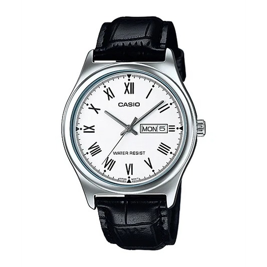 Casio White Dial Gents Watch - MTP-V006L-7BUDF