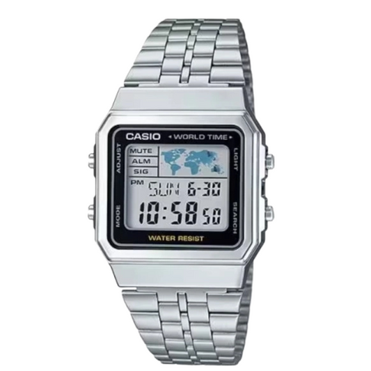 Casio Black Dial Gents Watch - A‑500WA‑1DF