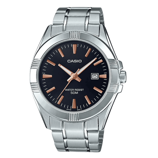 Casio Black Dial Gents Watch - MTP-1308D-1A2VDF