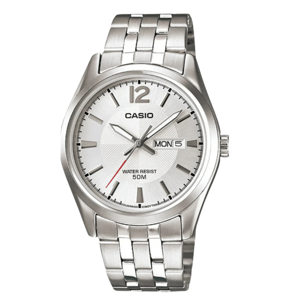 Casio White Dial Gents Watch - MTP-1335D-7AVDF