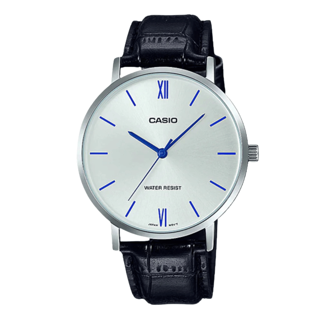 Casio Silver Dial Gents Watch - MTP-VT01L-7B1UDF