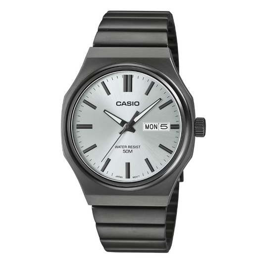 Casio Silver Dial Gents Watch - MTP-E735B-7AVDF