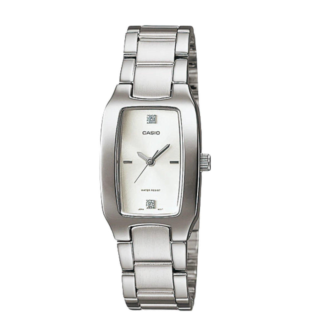 Casio White Dial Ladies Watch - LTP-1165A-7C2DF