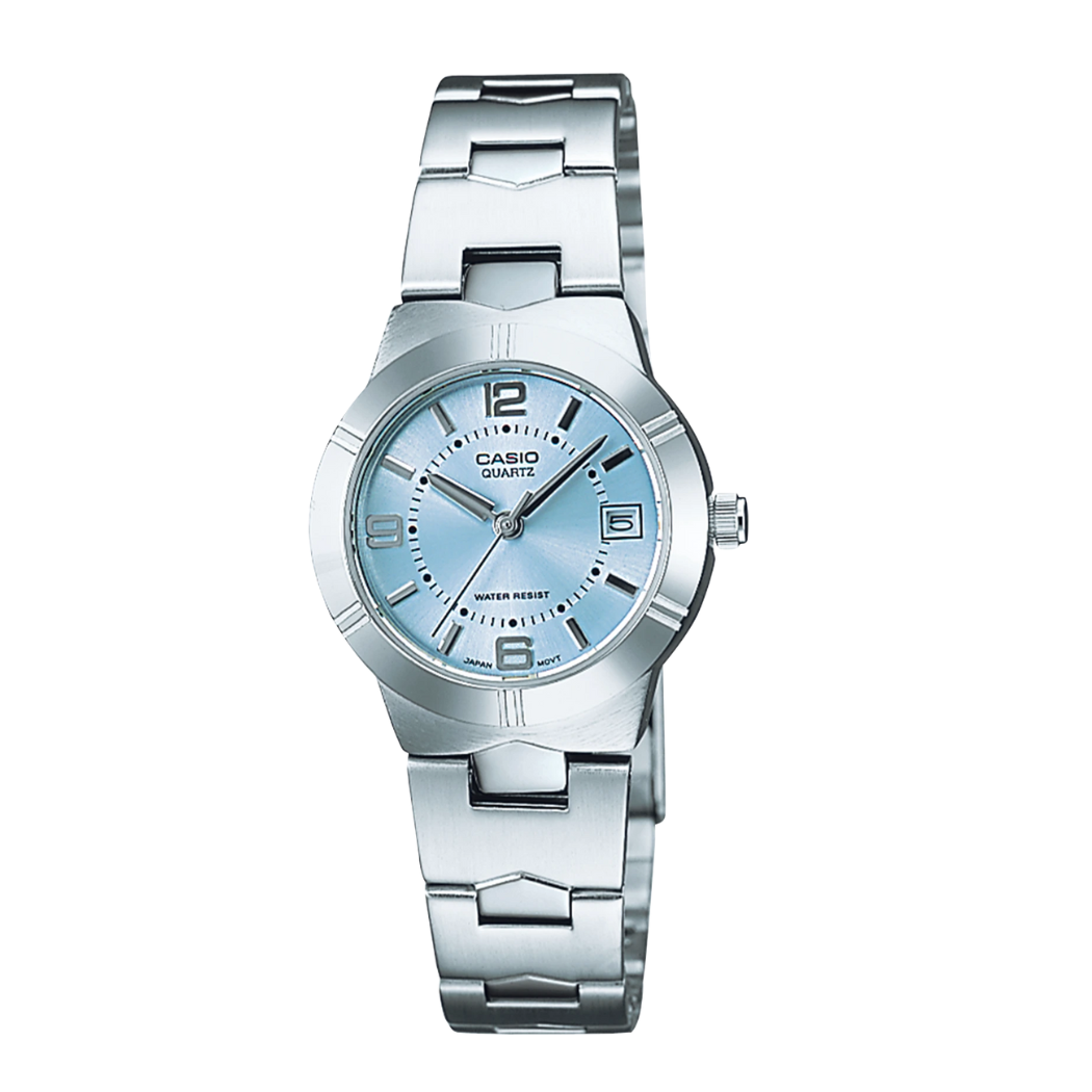 Casio Blue Dial Ladies Watch - LTP-1241D-2ADF