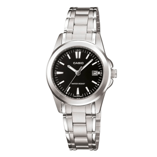 Casio Black Dial Ladies Watch - LTP-1215A-1A2DF