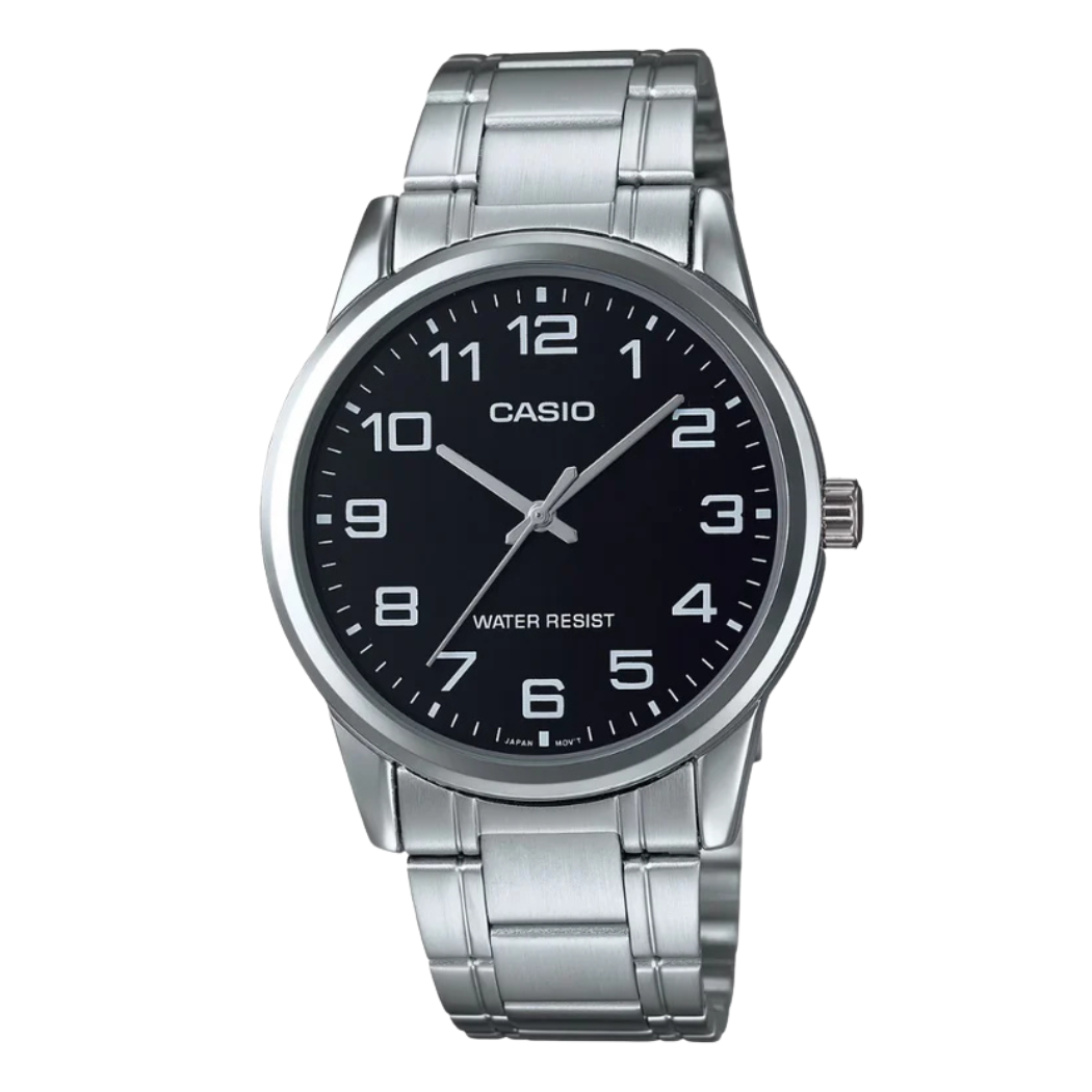 Casio Black Dial Gents Watch - MTP-V001D-1BUDF