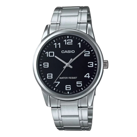 Casio Black Dial Gents Watch - MTP-V001D-1BUDF