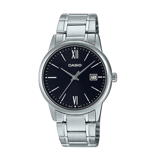 Casio Black Dial Gents Watch - MTP-V002D-1B3UDF