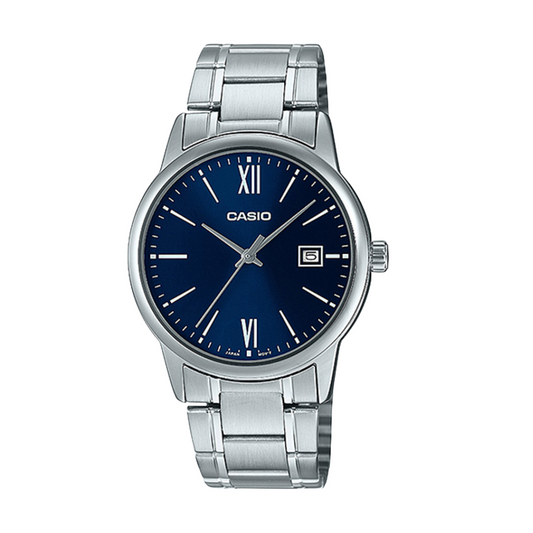 Casio Blue Dial Gents Watch - MTP-V002D-2B3UDF