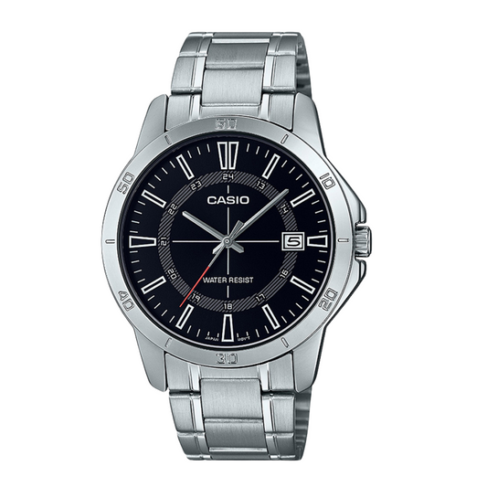 Casio Black Dial Gents Watch - MTP-V004D-1CUDF