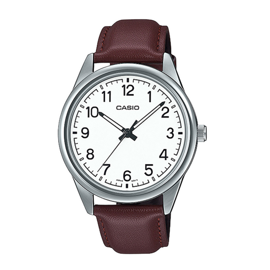 Casio White Dial Gents Watch - MTP-V005L-7B4UDF