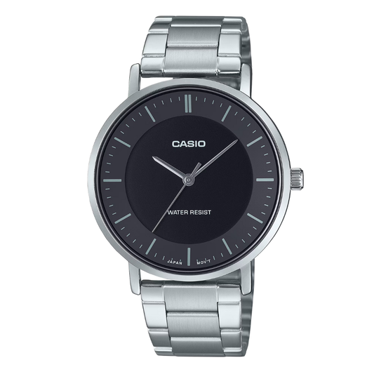 Casio Black Dial Gents Watch - MTP-VT04D-1EDF