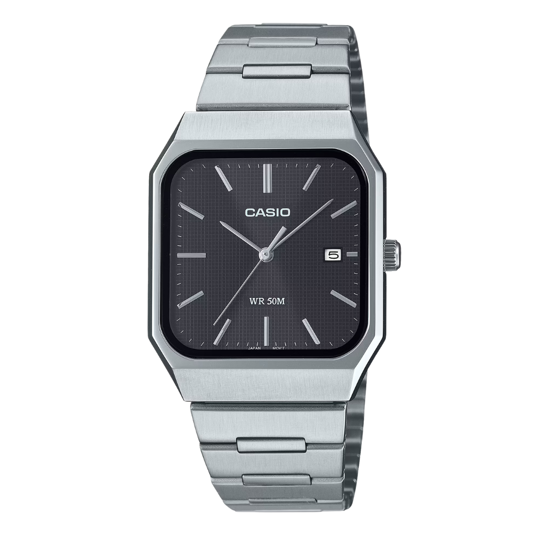 Casio Black Dial Gents Watch - MTP-B185D-1AVDF