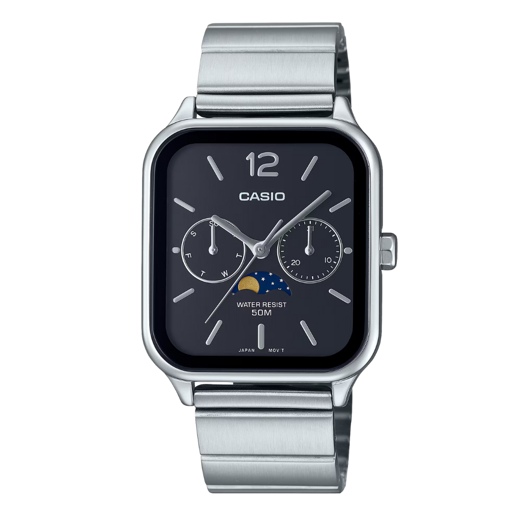 Casio Black Dial Gents Watch - MTP-M305D-1AVDF