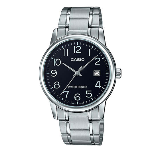 Casio Black Dial Gents Watch - MTP-V002D-1BUDF