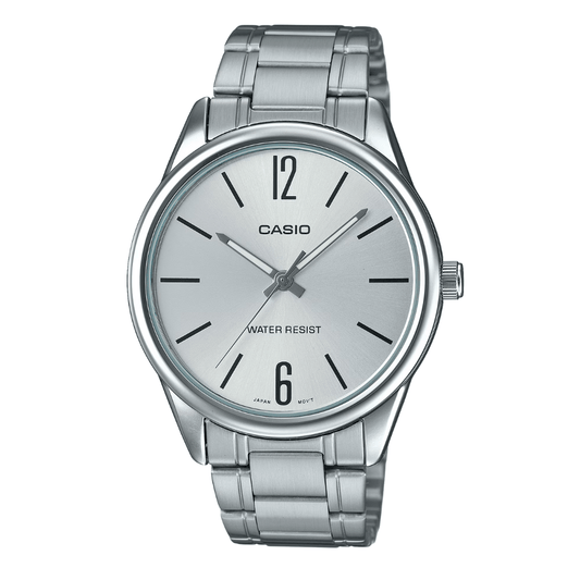 Casio Silver Dial Gents Watch - MTP-V005D-7BUDF