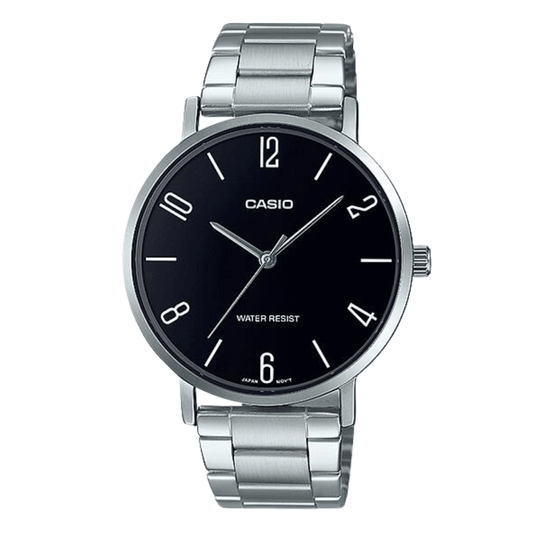 Casio Black Dial Gents Watch - MTP-VT01D-1B2UDF