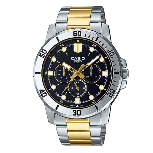 Casio Black Dial Gents Watch - MTP-VD300SG-1EUDF