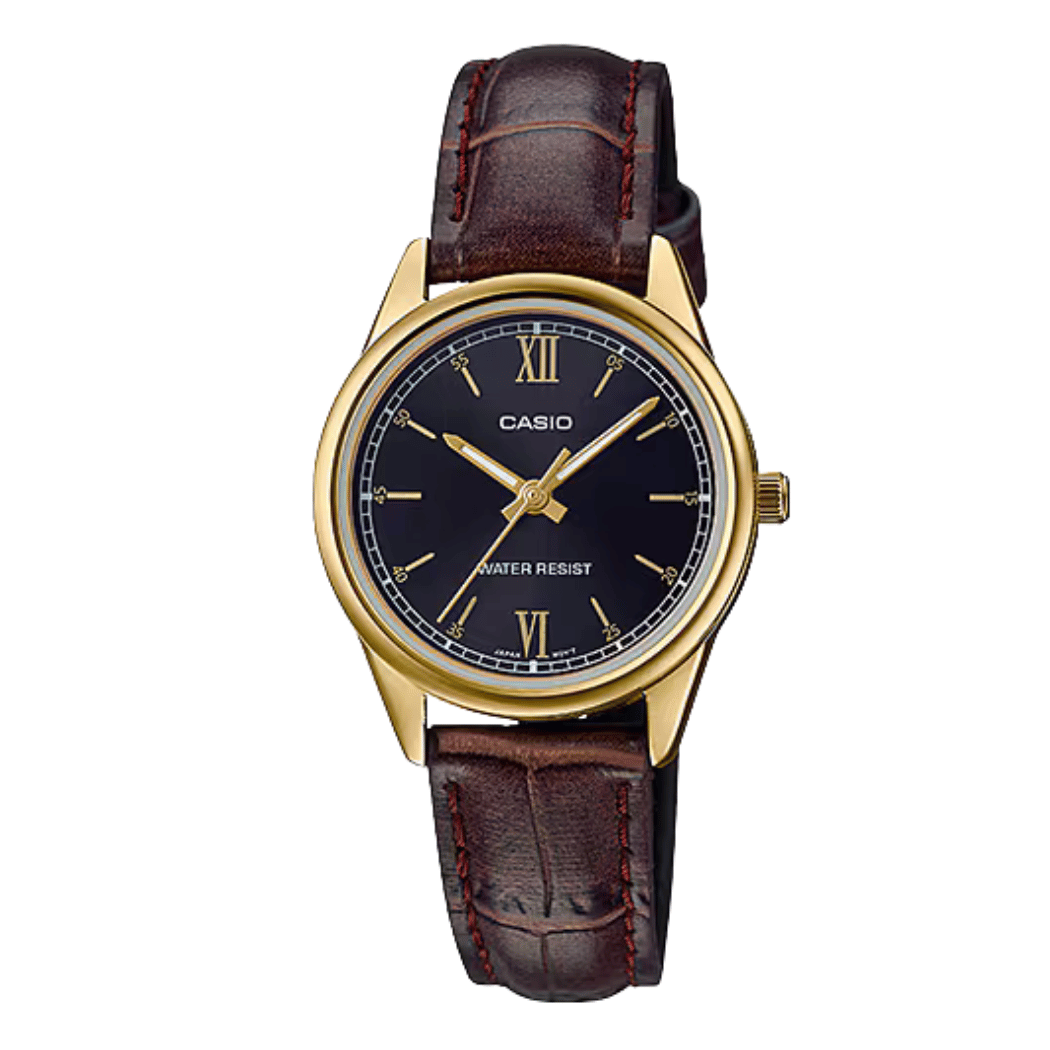 Casio Black Dial Ladies Watch - LTP-V005GL-1B2UDF