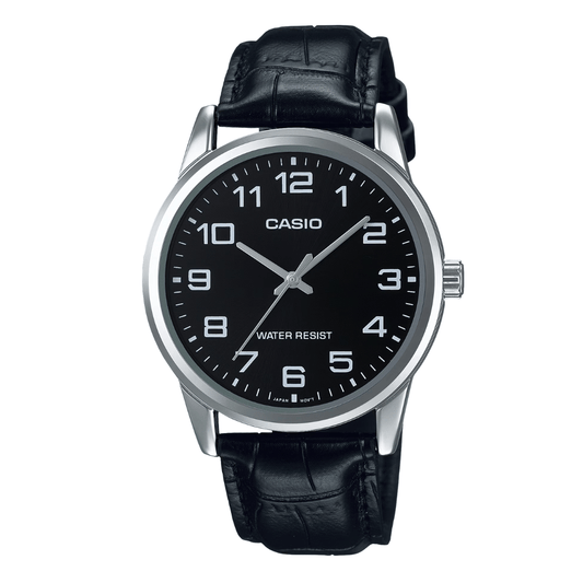 Casio Black Dial Gents Watch - MTP-V001L-1BUDF