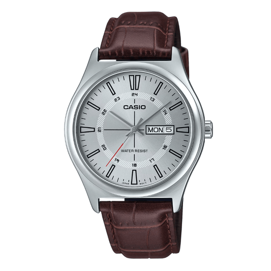 Casio Silver Dial Gents Watch - MTP-V006L-7CUDF