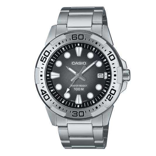 Casio Black Dial Gents Watch - MTD-140D-1AVDF
