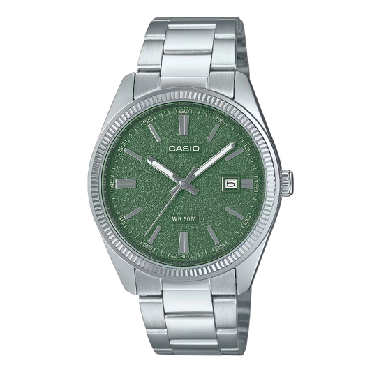 Casio Green Dial Gents Watch - MTP-1302DA-3AVDF