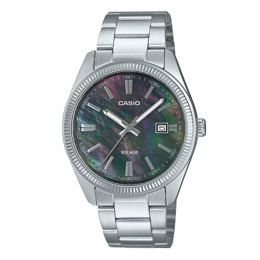 Casio Mother Of Pearl Dial Gents Watch - MTP-1302DS-1AVDF