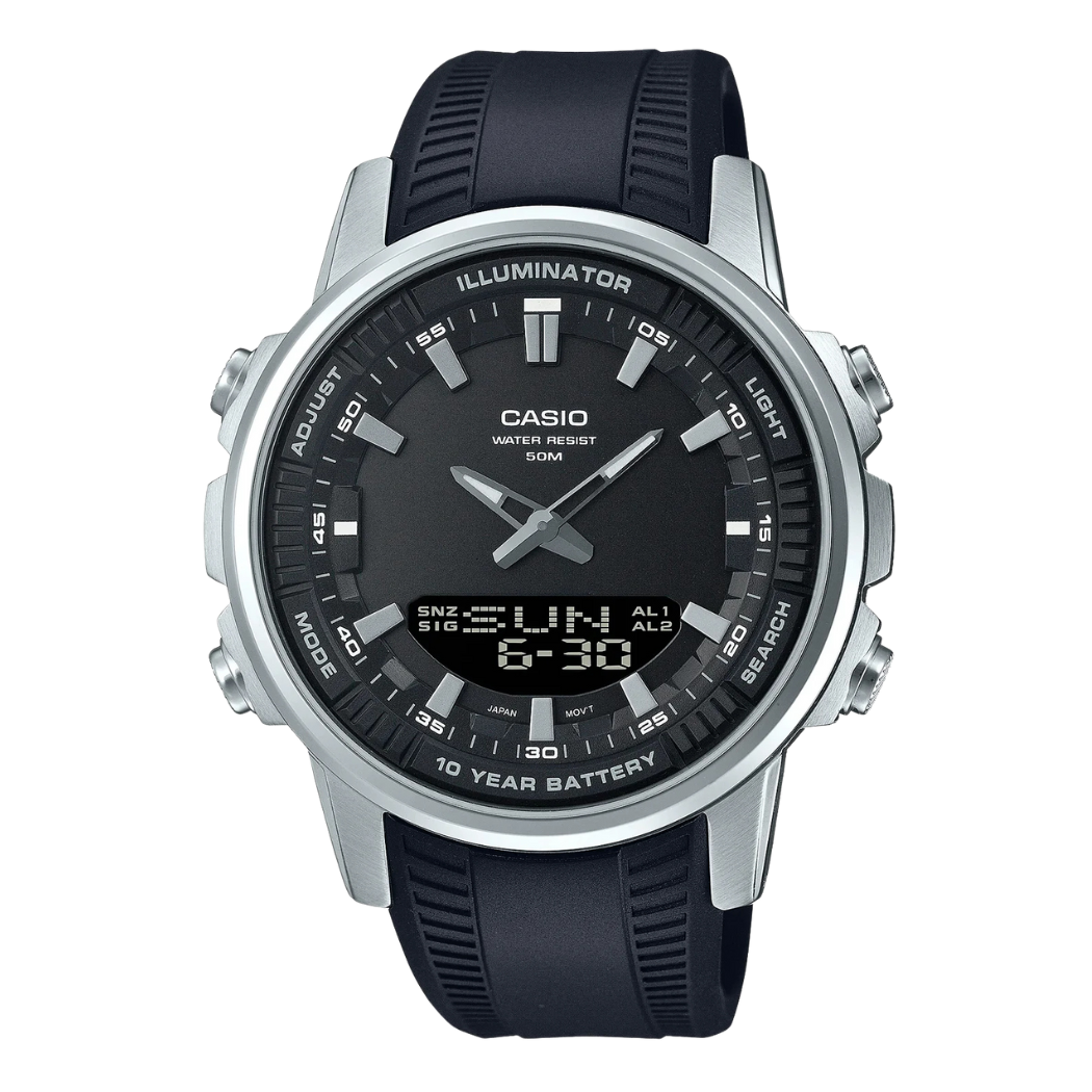 Casio Black Dial Gents Watch - AMW-880-1AVDF