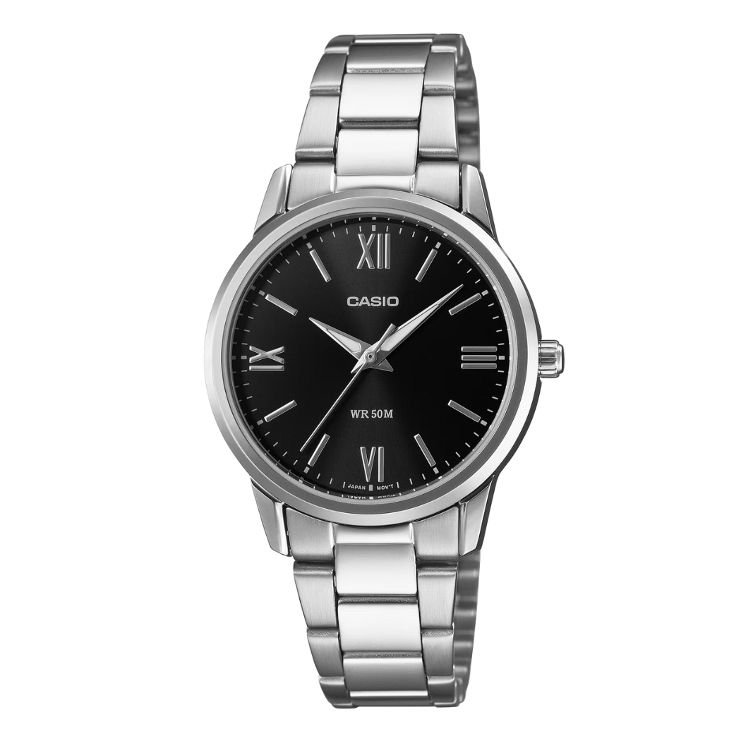 Casio Black Dial Ladies Watch - LTP-1303DD-1AVDF