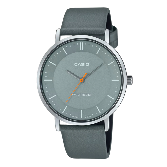 Casio Grey Dial Gents Watch - MTP-VT04L-8EDF