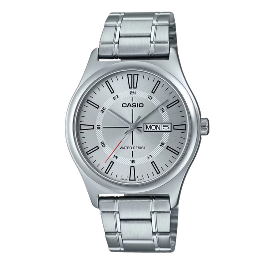 Casio Silver Dial Gents Watch - MTP-V006D-7CUDF