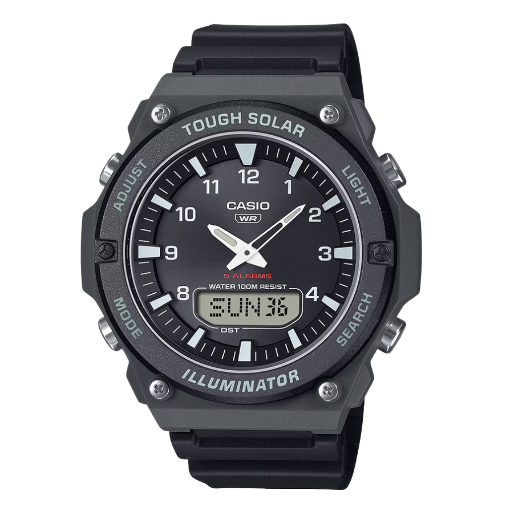 Casio Black Dial Gents Watch - AQ-S820W-1AVDF