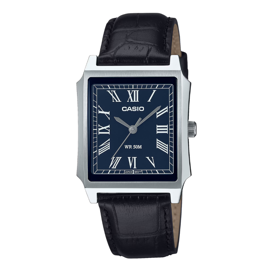 Casio Blue Dial Gents Watch - MTP-B190L-2BVDF