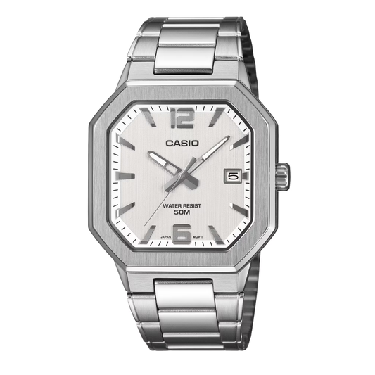 Casio Silver Dial Gents Watch - MTP-B195D-7AVDF