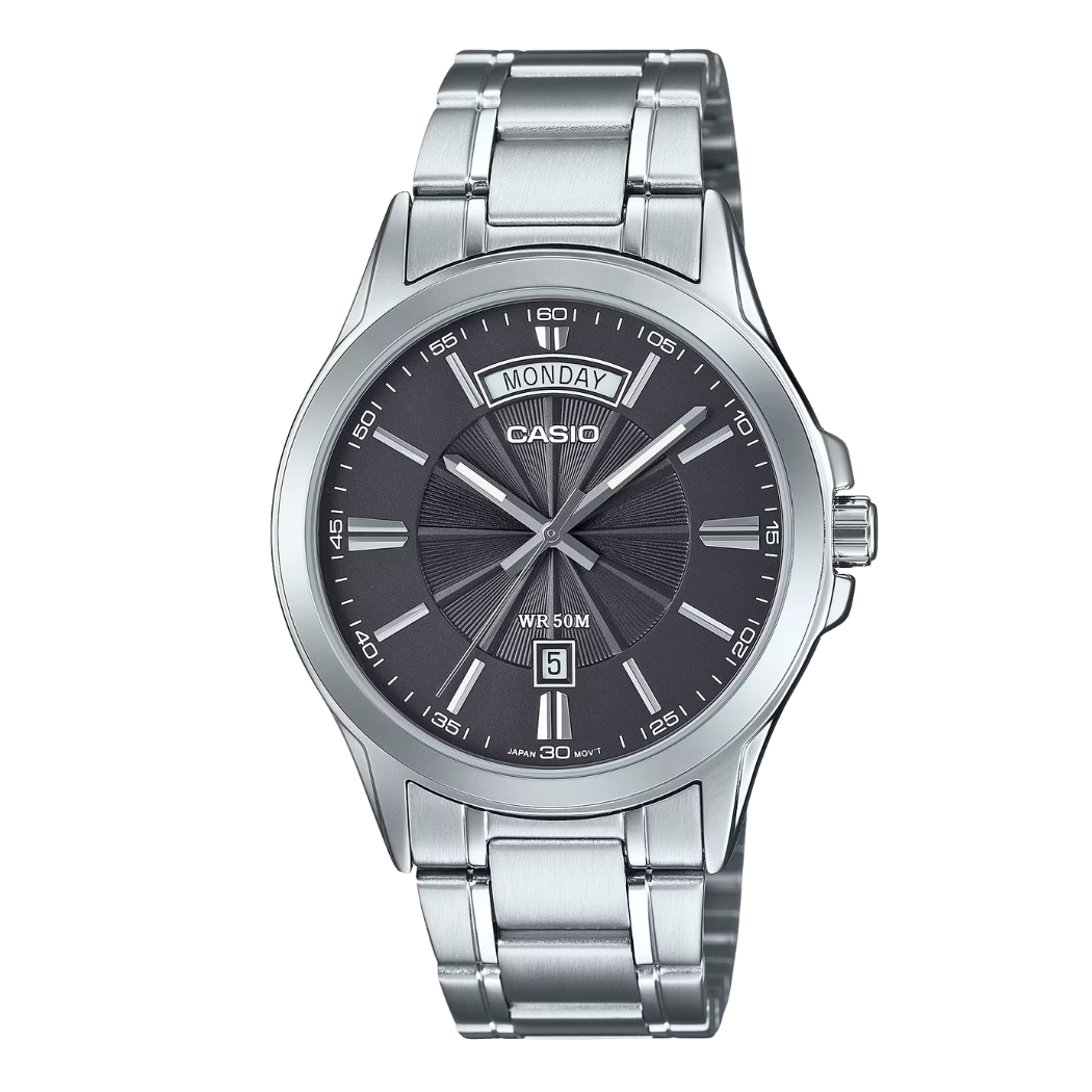 Casio Black Dial Gents Watch - MTP-1381D-8AVDF