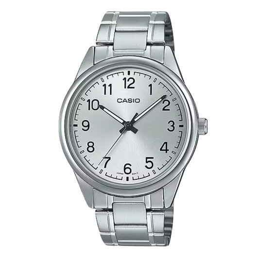 Casio Silver Dial Gents Watch - MTP-V005D-7B4UDF