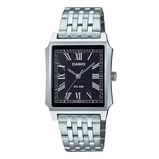 Casio Black Dial Gents Watch - MTP-B190D-1BVDF