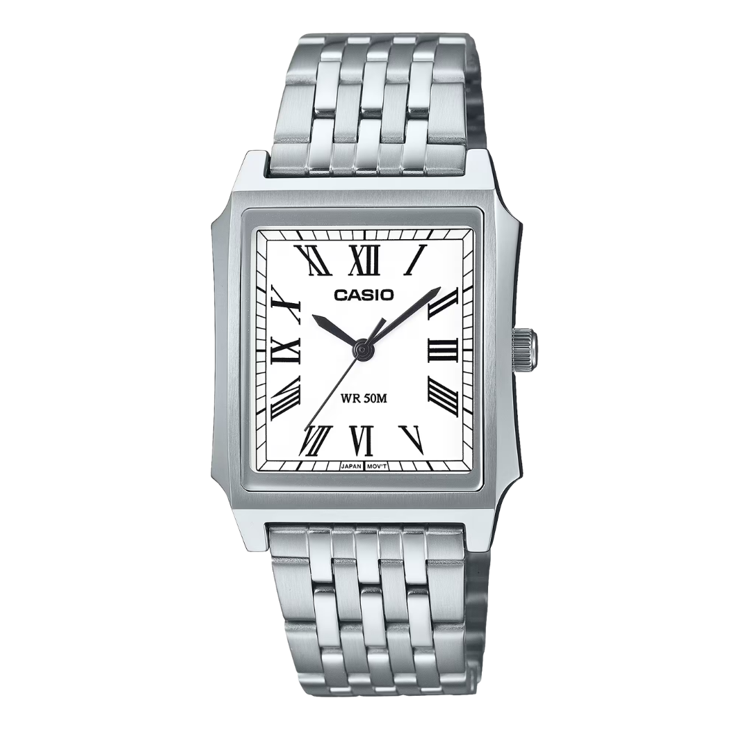 Casio White Dial Gents Watch - MTP-B190D-7BVDF