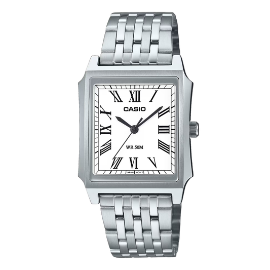 Casio White Dial Gents Watch - MTP-B190D-7BVDF