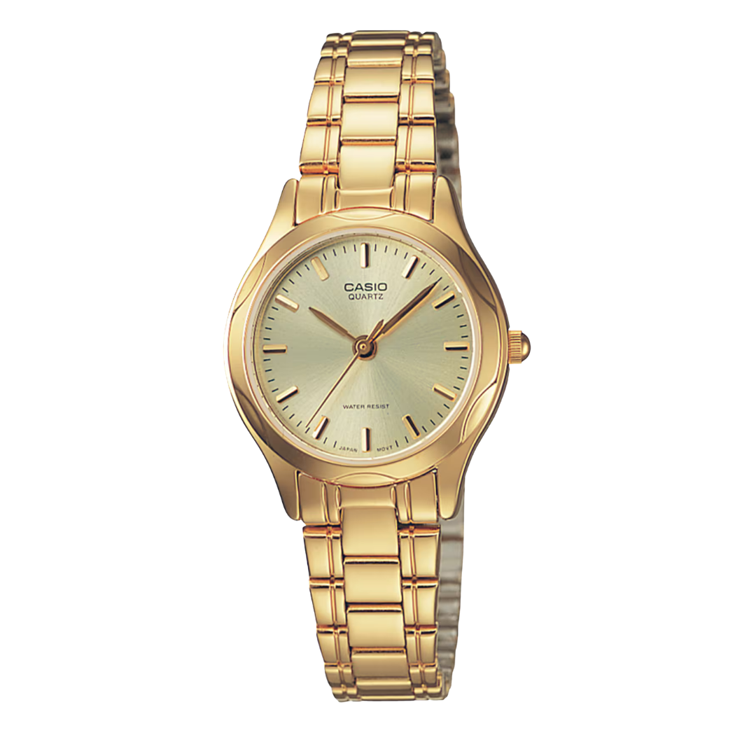 Casio Gold Dial Ladies Watch - LTP-1275G-9ADF