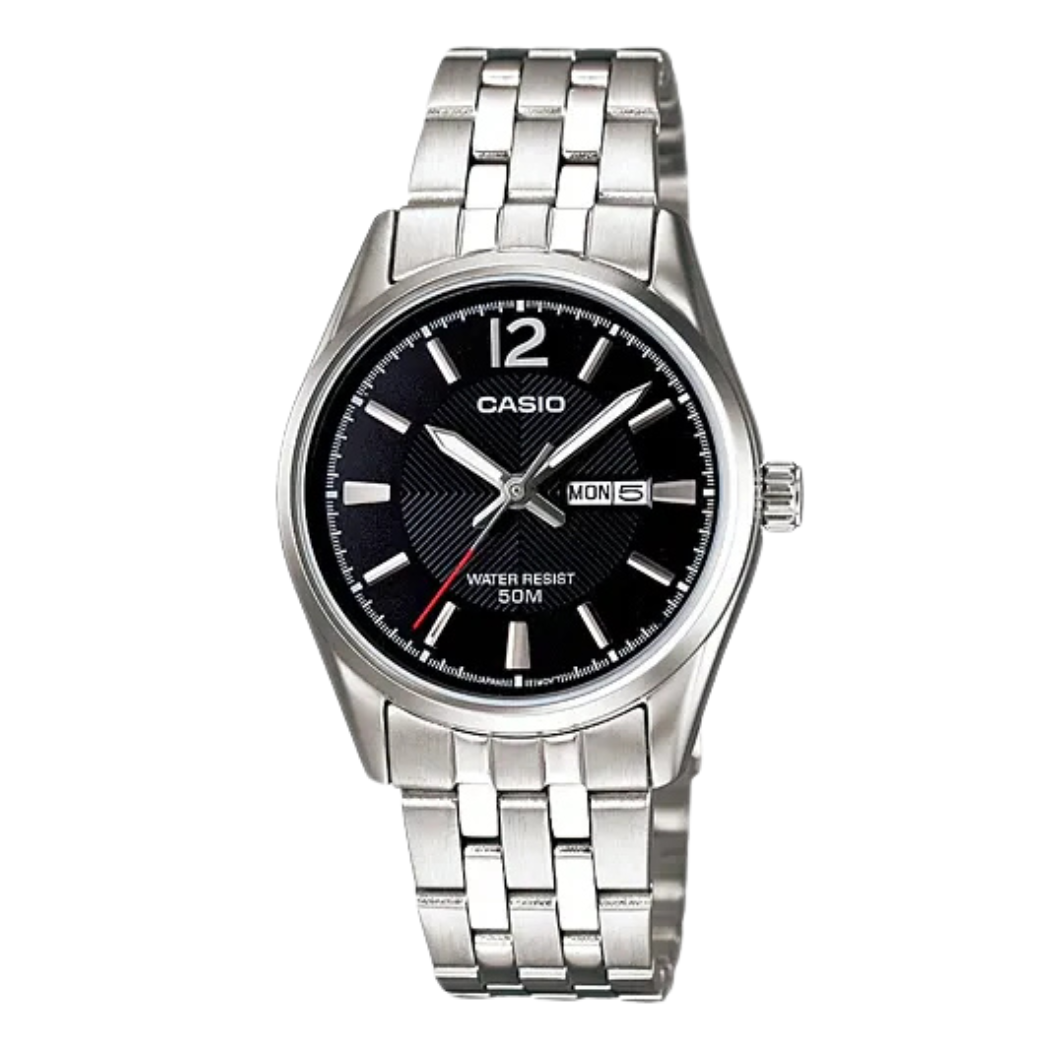 Casio Black Dial Ladies Watch - LTP-1335D-1AVDF